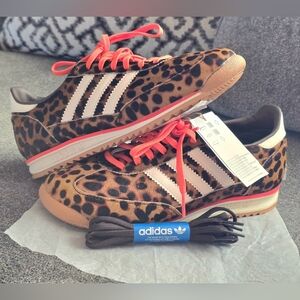 NEW Adidas Women's Leopard Sneakers SL 72 OG
